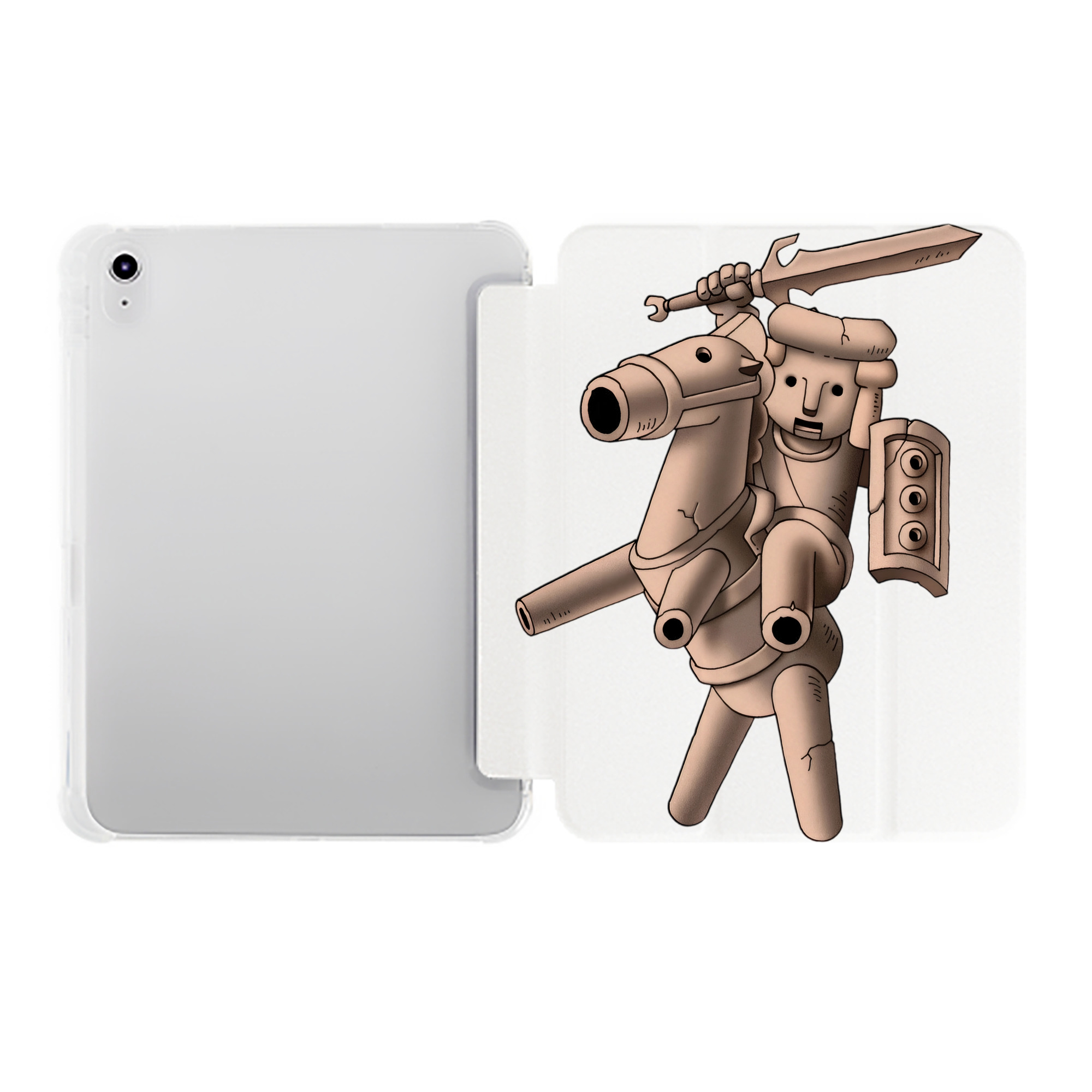 （画像用） ドラゴンクエスト Doragon Kuesuto Dragon Quest IPad ケース ペン収納付き 三つ折りスタンド PUレザー×シリコン 対応機種9.5/10.5/10.9インチ